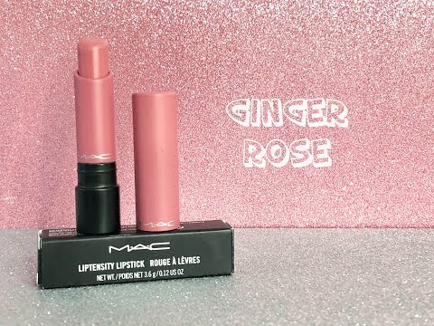 Ginger Rose Mac Liptensity Youtube