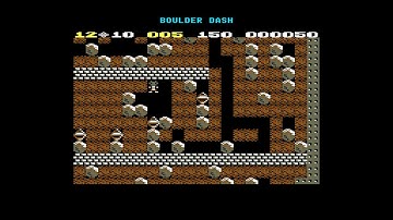 Enterprise 128 Game: Boulder Dash (1984 First Star Software)
