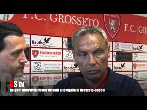 Gs Tv - Galgani intervista mister Orlandi prima di Grosseto-Budoni