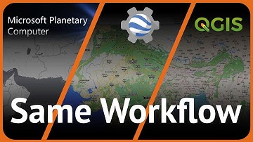 Comparing Google Earth Engine, QGIS & Microsoft Planetary Computer on the same analysis