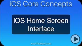 Ios Basics Tutorial - The Home Screen Interface On Iphone Ipad