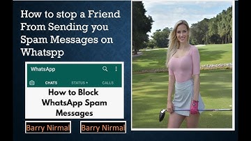 How to stop a friend from sending you spam messages on Whatsapp- stop spammer