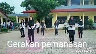 SENAM AEROBIK SMA N 2 KABUPATEN TANGERANG.