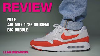 [4K] 진짜 나이키. 나이키  에어 맥스 1 86 오리지널 빅 버블 Nike Air Max 1 '86 Original Big Bubble DQ3989-100