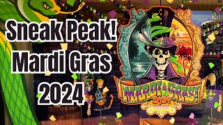 Sneak Peek Mardi Gras 2024! Merch, Coconut Club, Menus