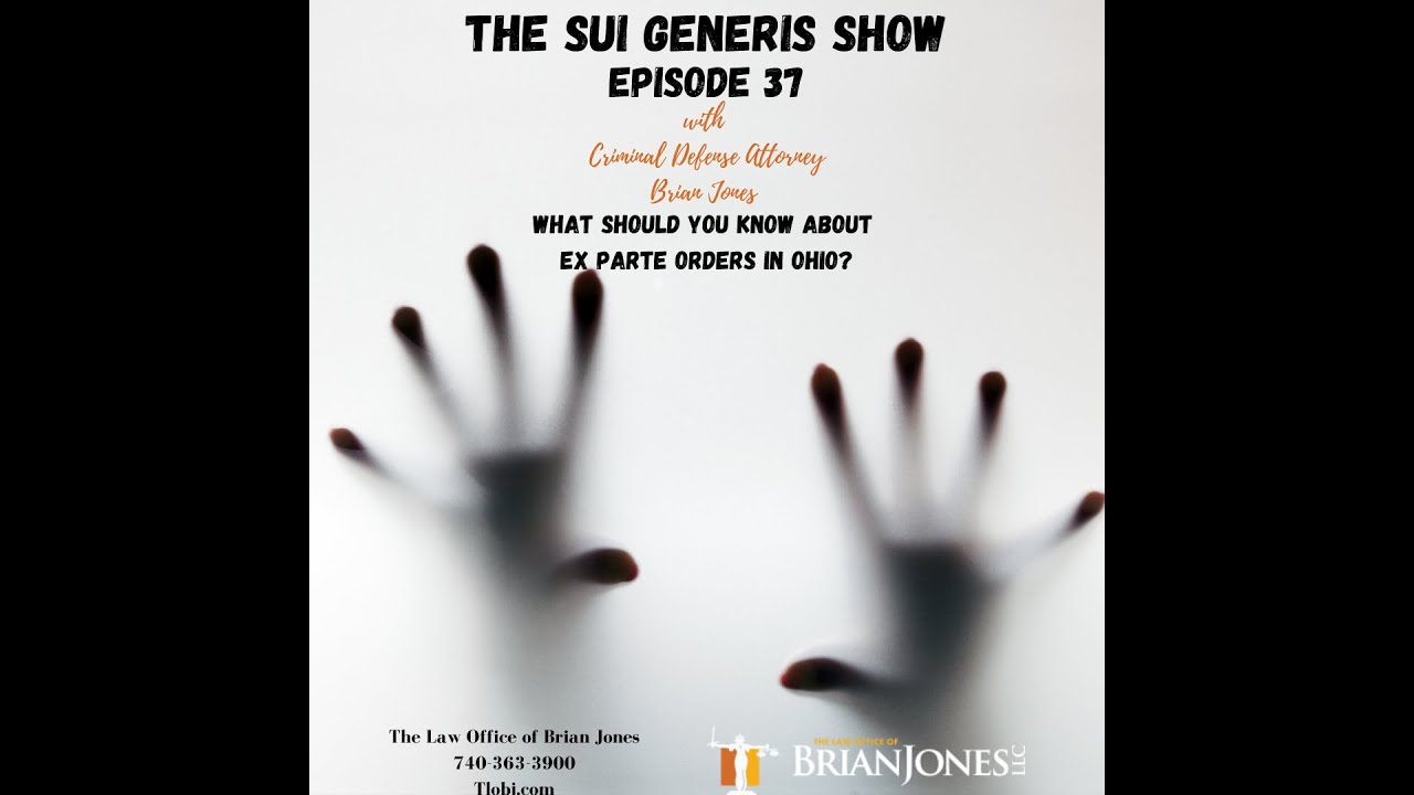 What you should know about Ex Parte Hearings with protection orders. | The Law Office of Brian Jones