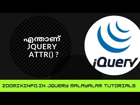 Whats jQuery attr() Method | jQuery Malayalam Tutorials