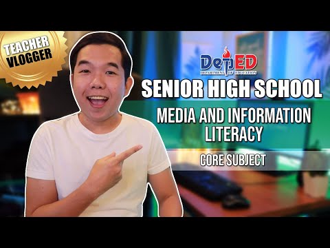 Media and Information Literacy | SENIOR HIGH SCHOOL CORE SUBJECT for Grade 11 and Grade 12 | DepEd