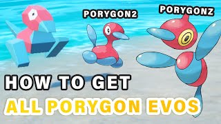 How to Evolve Porygon into Porygon2 & PorygonZ ► Pokemon Scarlet & Violet