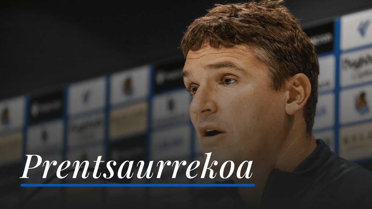 RUEDA DE PRENSA | Jon Ansotegi | Levante UD - Real Sociedad