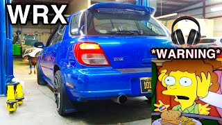 Straight Piped WRX WOT 2Step [*HEADPHONE WARNING*️]