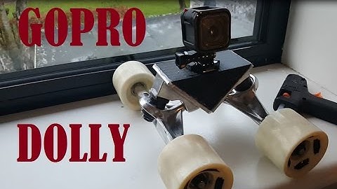 DIY CAMERA DOLLY FOR (TIMELAPSE) VIDEOS