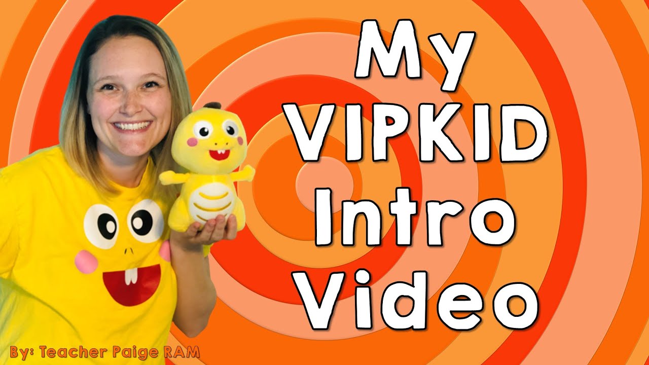 My VIPKID Intro Video - YouTube