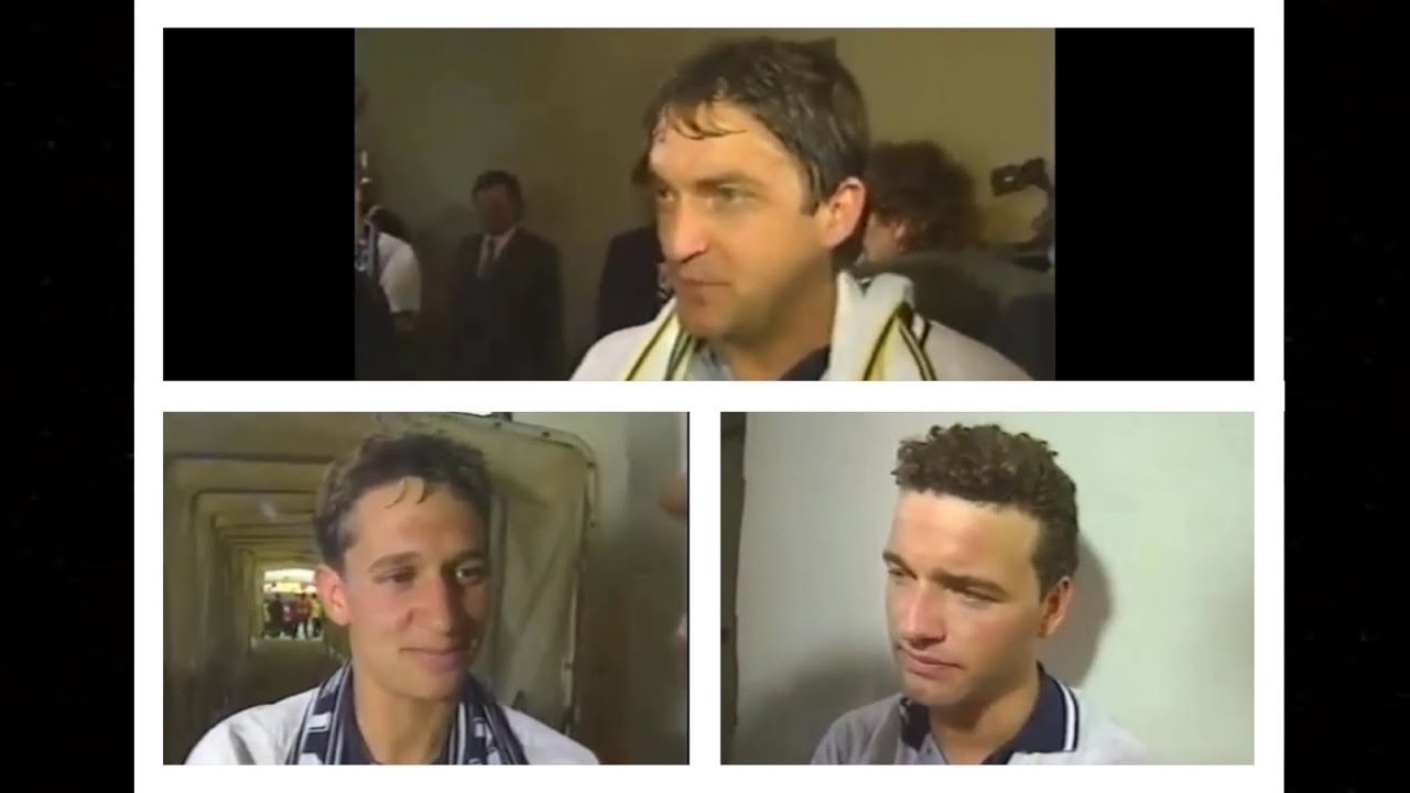 FA Cup Final 1991 Post Match Interviews - Gary Mabbutt, Gary Lineker & Paul Stewart