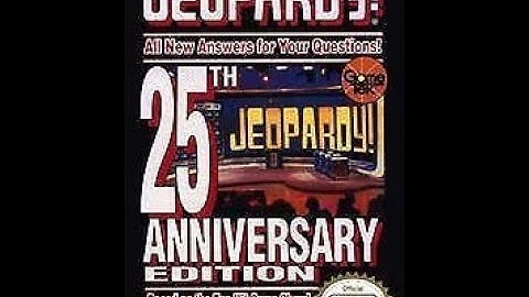 NES Jeopardy! 25th Anniversary Edition 4th Run Game #1