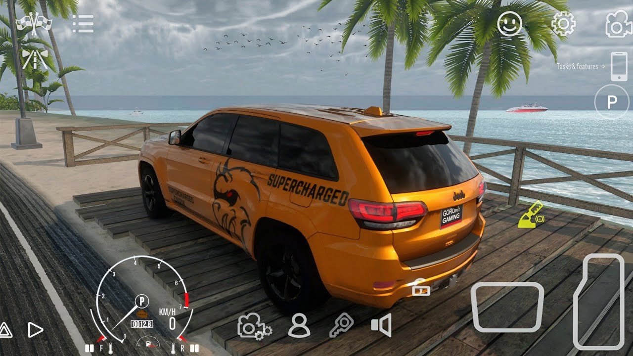 Jeep Grand Cherokee | Tropic Island | CPM 2 Realistic Gameplay 4K