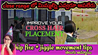 close-range లో knock అవ్వకుండా ఉండాలి అంటే ఇలా చేయండి┃hip fire+jiggle movement tips for beginners Resimi
