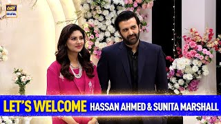 Most Loving Couple💝 Hassan Ahmed & Sunita Marshall Entry | Good Morning Pakistan