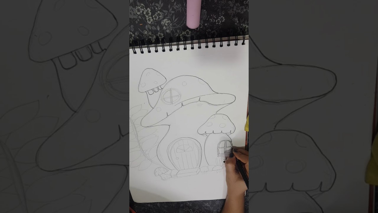  Mushroom Drawing - YouTube