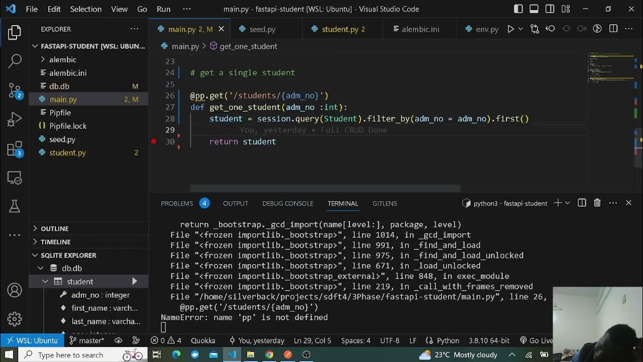 Creating an endpoint that responds with Get Requests using Fast API ...