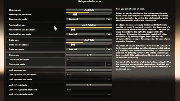 Euro Truck Simulator 2 - How to setup a wired Controller.