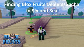 Blox Fruits: Finding Blox Fruits Dealers/Cousin (Gacha) in Second Sea