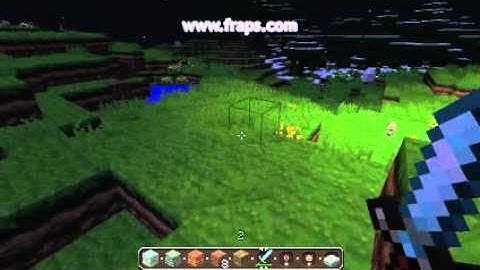 Fraps (free version) Test - Minecraft