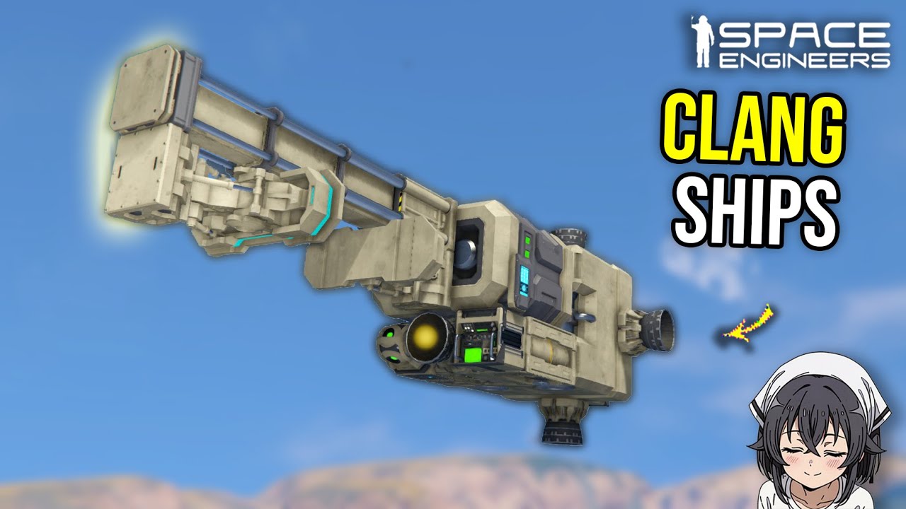 Can Tiny Piranha Drone Clang a Big Ship? Space Engineers - YouTube