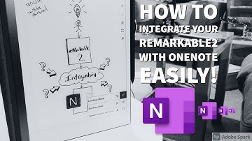 ULTIMATE - How to integrate your reMarkable 2 with OneNote easily!