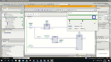 S7-1200 simulation with C# - Electric rail cart