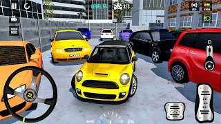 City Car Parking Game 3D: High Speed Driving on Mini Cooper - Android gameplay screenshot 3