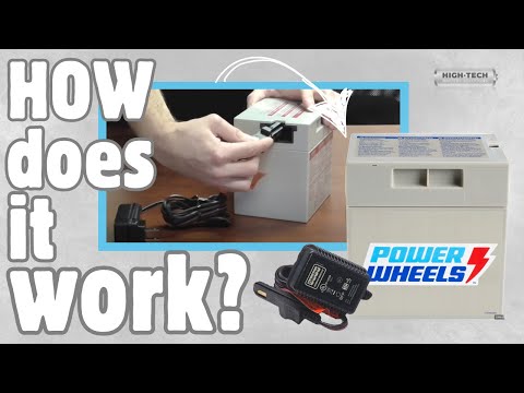 Grey Power Wheels Battery Charger and Charger Breakdown