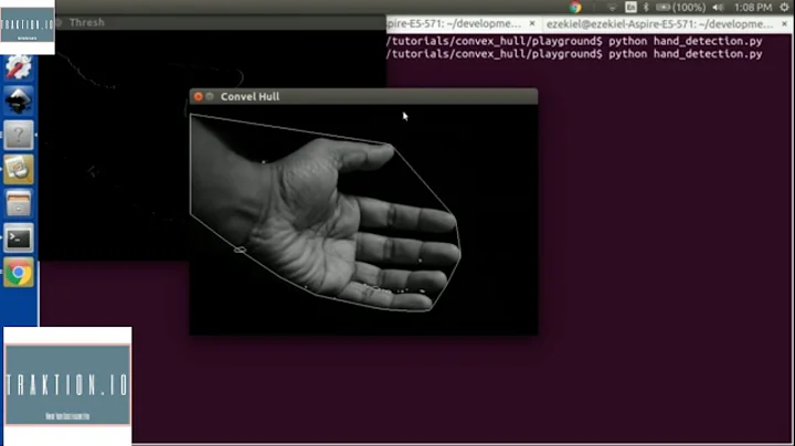 How to Detect Hands with OpenCv Python Convex Hull | Traktion.io