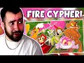 Reaction  fairytale rap cypher  freshy kanal ft dan bull epiclloyd keyblade the stupendium