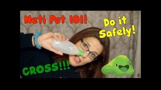 Neti Pot...EVERYTHING You Need to Know! | Correctly Use a Neti Pot | How to do Nasal Irrigation