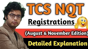 🔴 TCS NQT August/November Step by Step Registration Process | Full Detailed Explanation | Jobs Adda