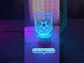 GearUP Acrylic Multicolor Night Lamp (Bangladesh Football Federation) –BFF || বাফুফে #shorts