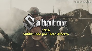 Sabaton - 1916 (Motorhead Cover)[Subtitulos al Español / Lyrics]