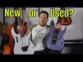 New or Used Guitar? Ibanez Jem Jr vs Second Hand Japanese RG (Ibanez RG470) - Which is better value?