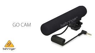 Behringer® GO CAM Micrófono Cámara Shotgun Profesional video