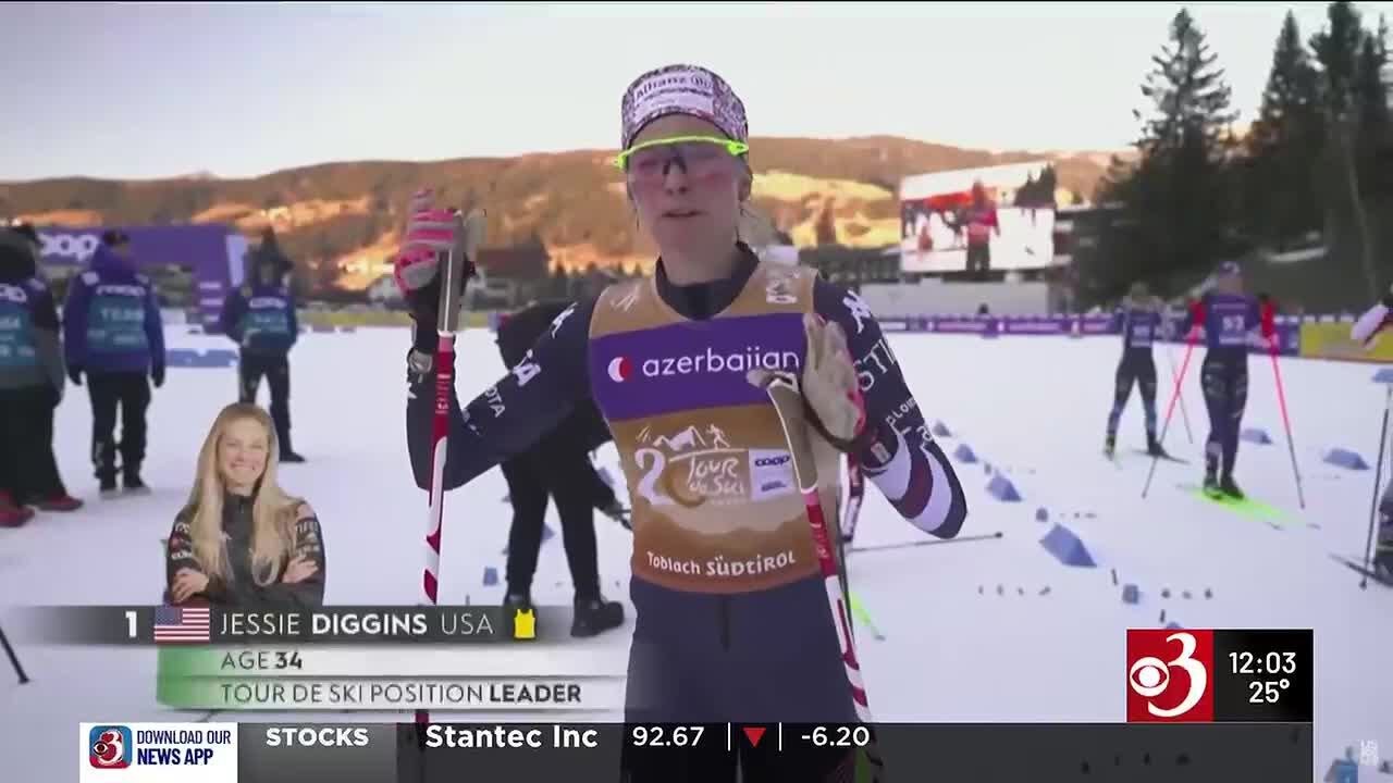 Jessie Diggins fights injury to take bronze at Milan Cortina Games