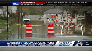 Northern Kentucky communities impacted by Ohio River flooding