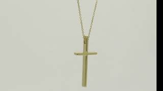 Tiffany & Co. Cross Pendant Necklace Yellow Gold 5.9GM 18 1/4” Chain - 31034 Tiffany & Co. Cross Pendant Necklace Yellow Gold 5.9GM 18 1/4” Chain - 31034