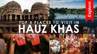 Top 4 things to do in Haus Khas Village, Delhi | Complete Travel Guide with entry, timings etc