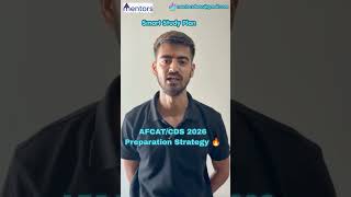 AFCAT/CDS 2026 Preparation Strategy 🔥 | Topper’s Secret Plan #shorts