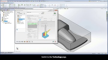 SolidCAM iMachining Training Course - Exer #8: Define the rest machining with iMachining 3D
