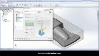 SolidCAM iMachining Training Course - Exer #8: Define the rest machining with iMachining 3D