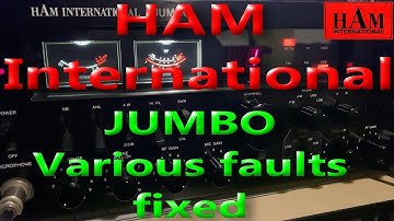 EP 207 - HAM International JUMBO - Various faults fixed.