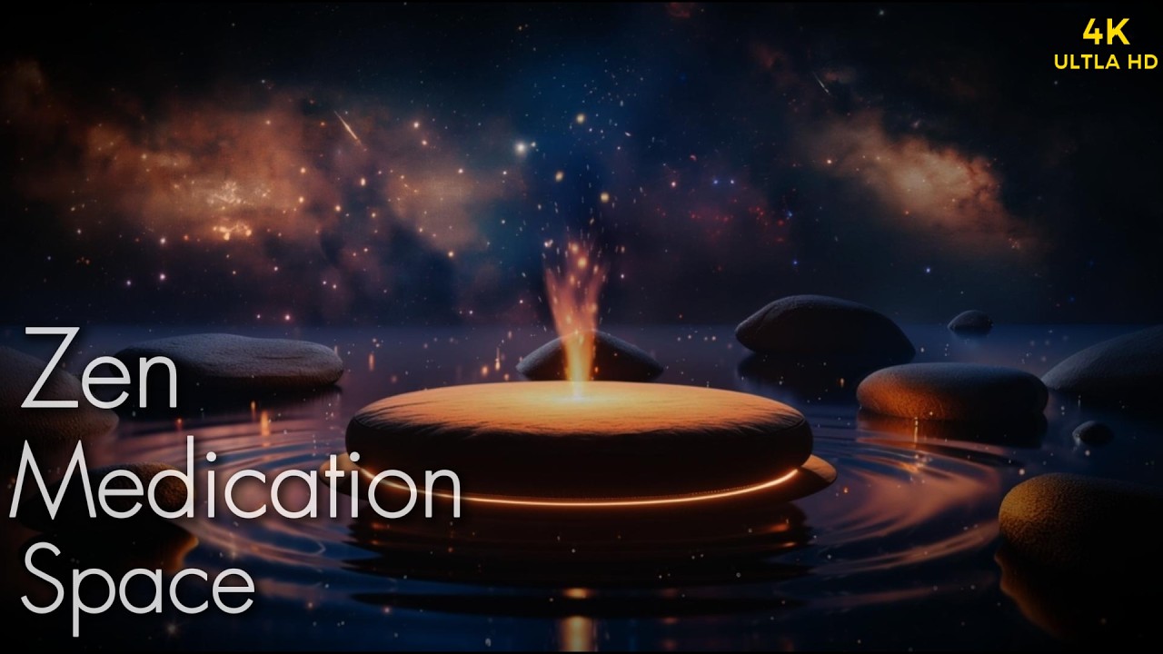 Deep Meditation Music 🌌 Floating Zen Room for Relaxation & Mindfulness ...