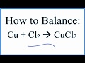 Balancing Chemical Equations Concepts